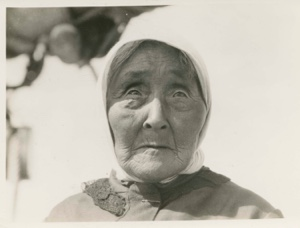 Image of Eskimo [Inuit] woman, study [Henritta Pardy, eg LAB School Board]